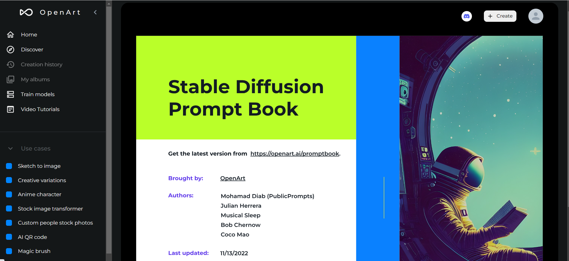 Stable Diffusion Prompt Book