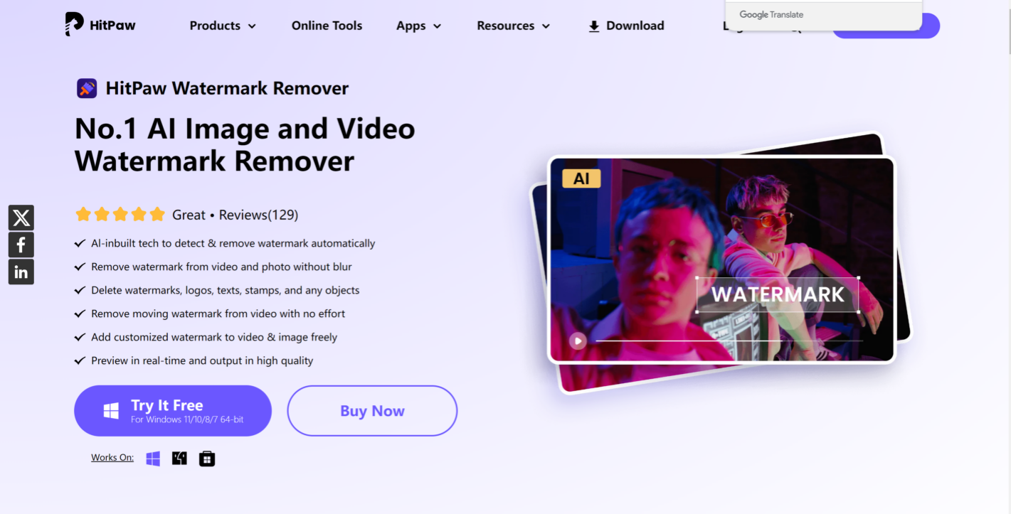 HitPaw Watermark Remover