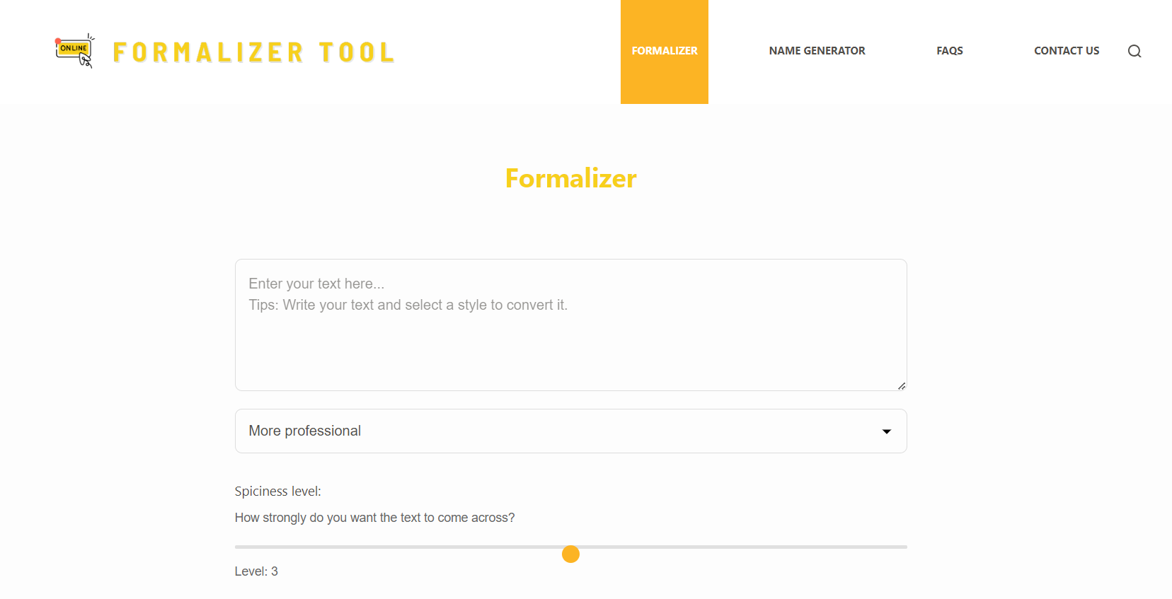 Formalizer