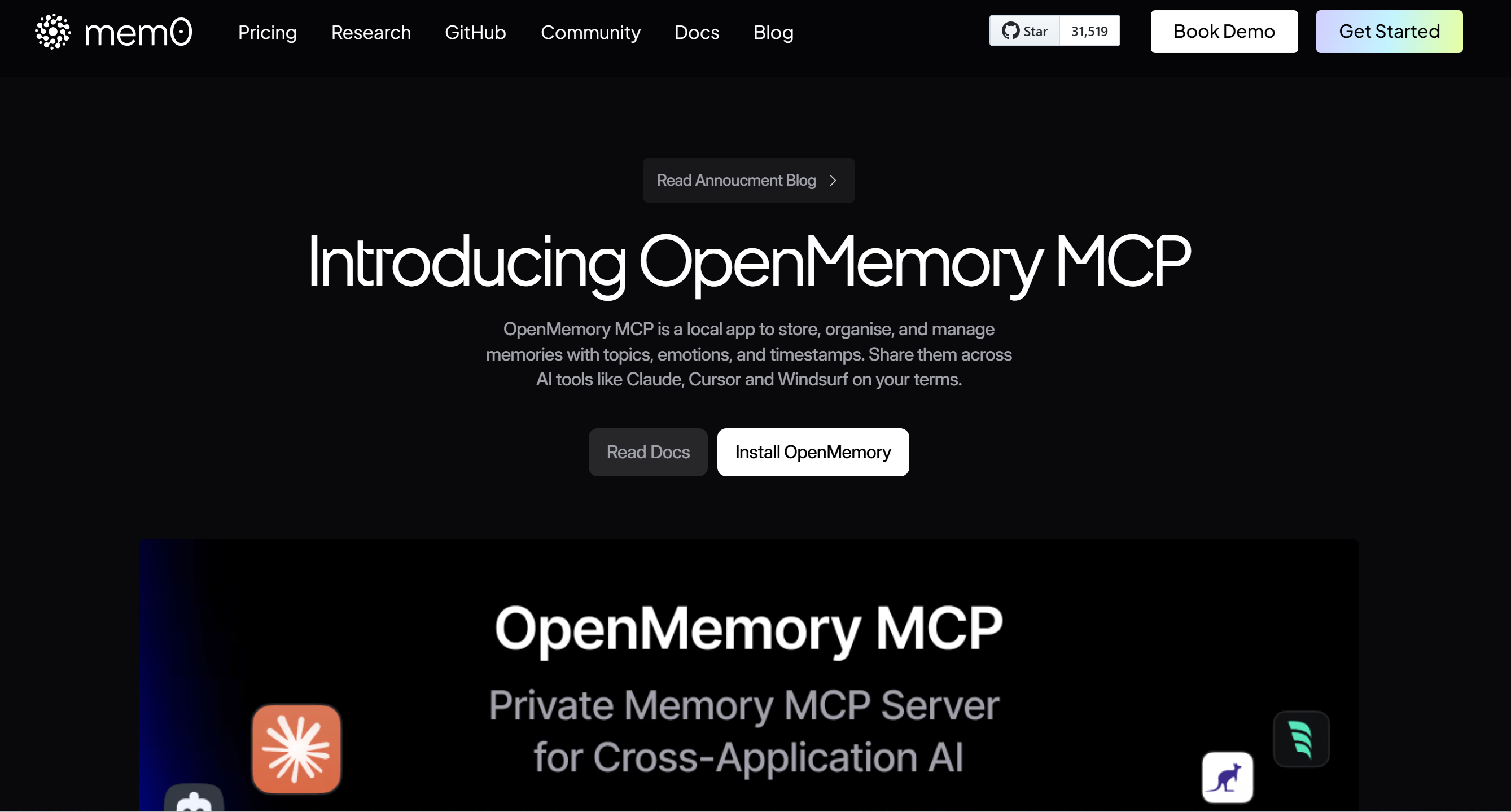 OpenMemory MCP