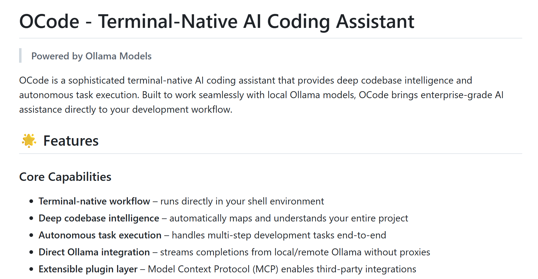 OCode