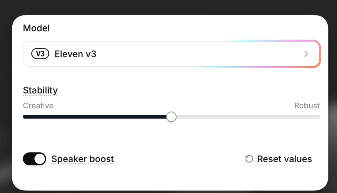 Eleven v3:ElevenLabs推出的文本转语音模型