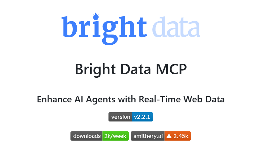 Bright Data MCP