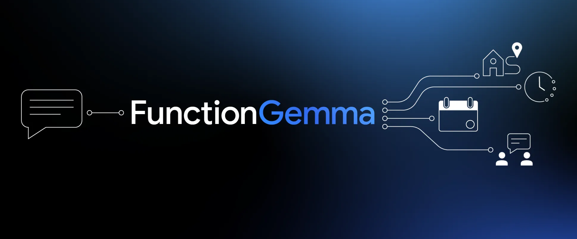 FunctionGemma : 谷歌开源专为函数调用优化的AI模型
