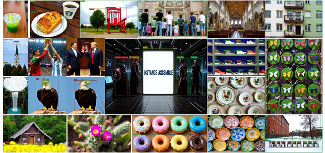 InstanceAssemble : 小红书联合复旦推出的图像生成框架