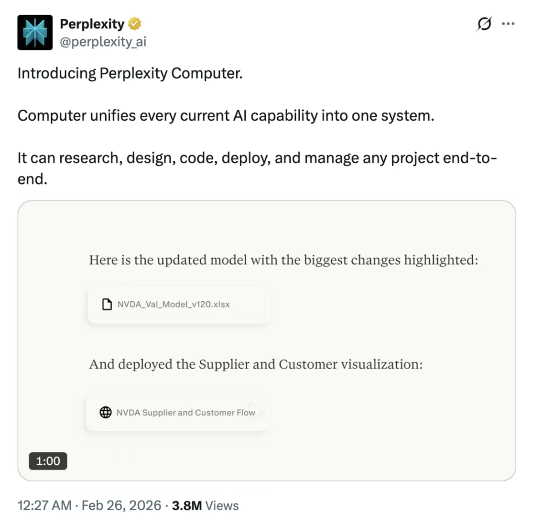 2月26日·马斯克官宣Grok 4.20 Beta上线，内置4智能体协作系统