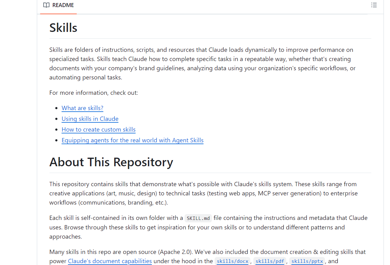 Anthropic Skills