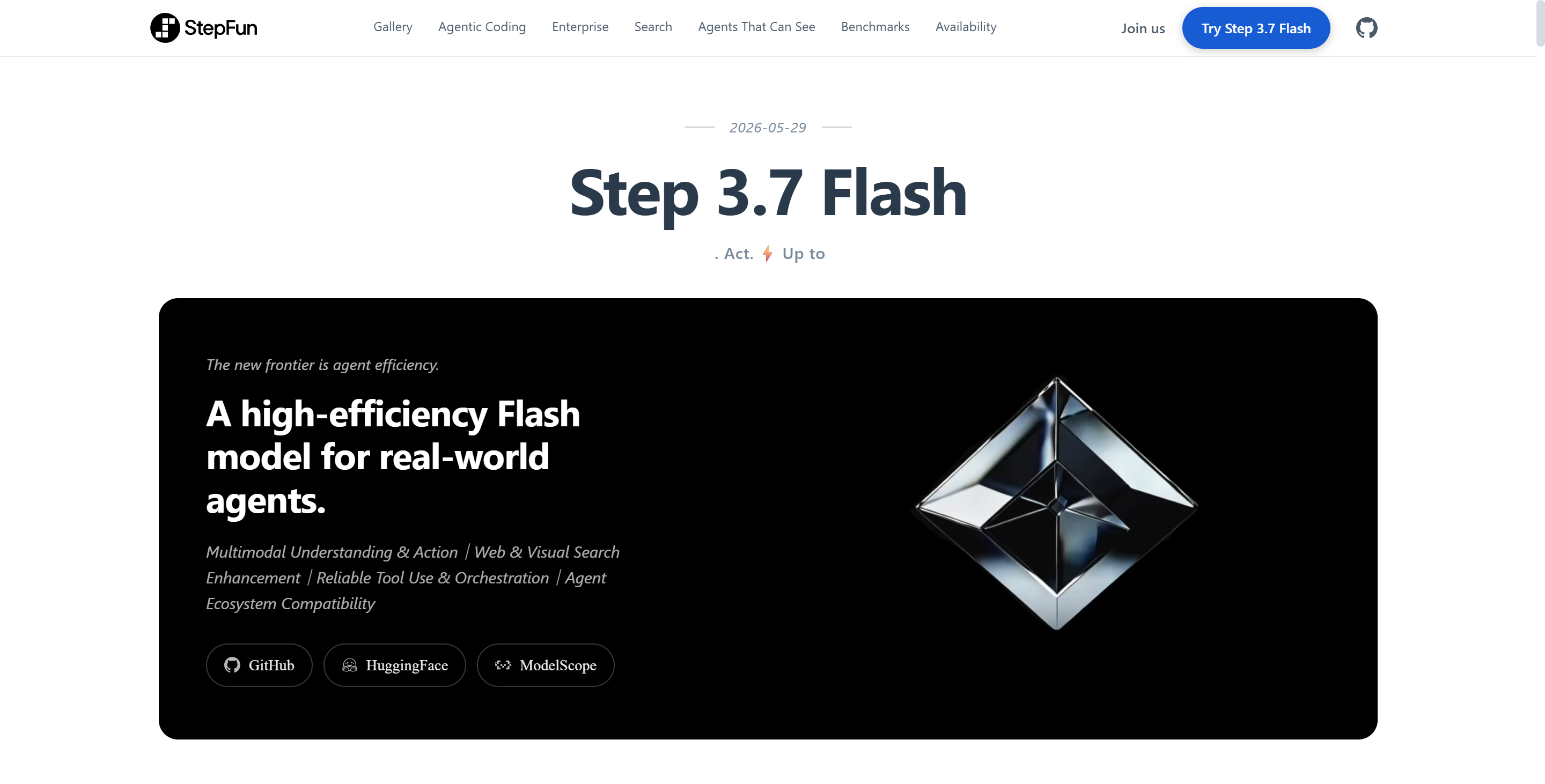 Step 3.7 Flash ：阶跃星辰开源的新一代 Flash 模型
