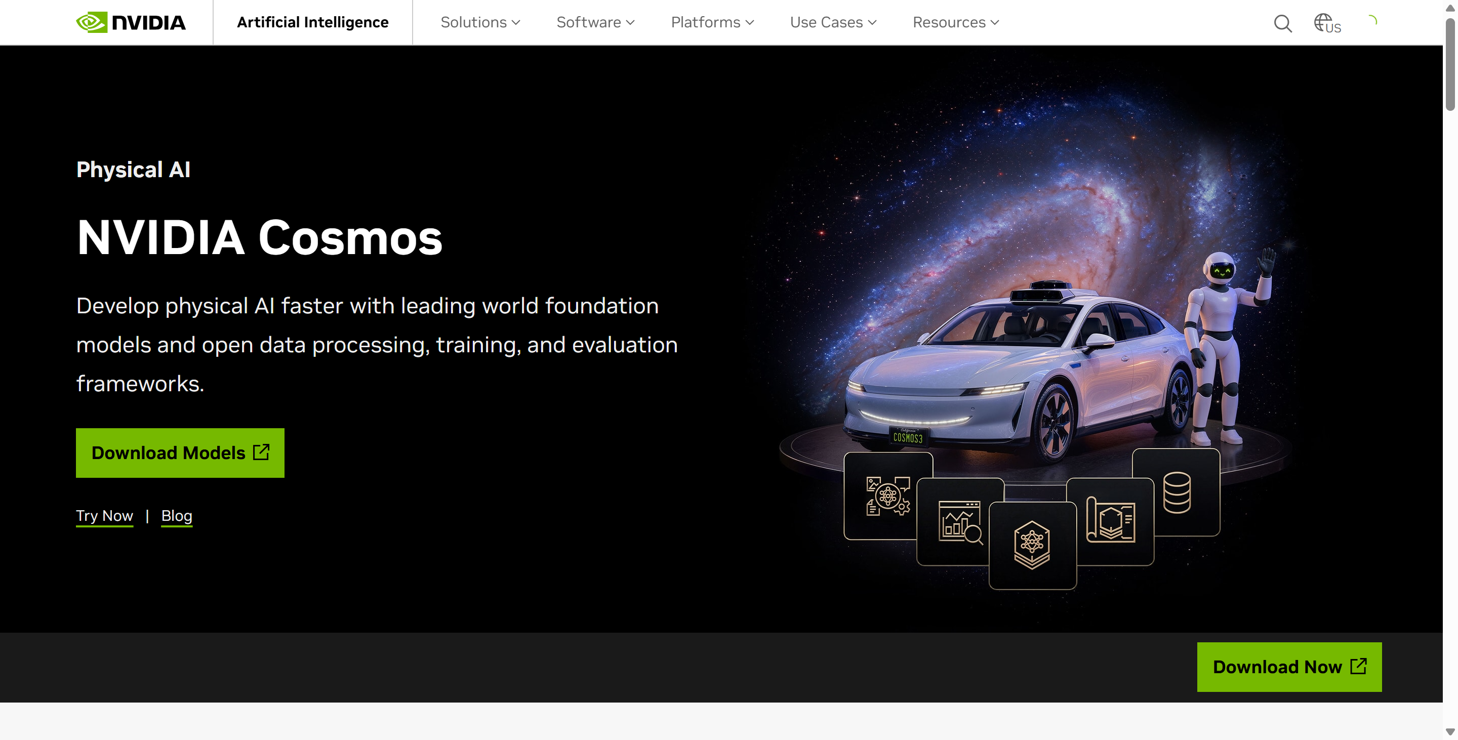 Cosmos 3 ： 英伟达开源的全模态物理 AI 基础大模型