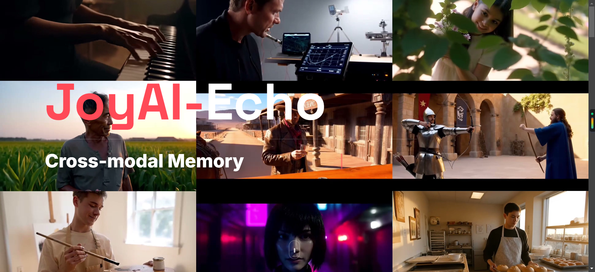 JoyAI-Echo ： 京东开源的长音视频生成框架